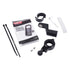 Interphone Ucom 3 Universal Bluetooth Intercom Single + Bike It Pro 2.0 Waterproof Phone Mount and Wireless Fast Charger Kit Bundle